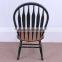 RCH-5006-2 Solid Wood Dining Chair Peacock Chair Brown Windsor Chair