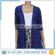 Patterned girls fancy sweater with high quality