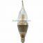 Good quality white/warm white AC85V-265V e12 b22 tail light led candle bulb