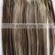 Indian virgin human hair extension with clips