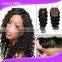 high quality bangs lace jerry curl closure