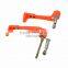 BJ-LG-004 Motorcycle Parts Orange Bent Style Plastic Motorcycle Brake Clutch Lever Guard