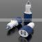 Shenzhen wholesale portable wireless 2 USB car charger adapter dual car battery charger for smartphone