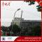Outdoor steel lighting poles and lamp posts