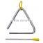 Metal Musical Instrument Triangle Percussion, High Quality Childlike Triangle Musical Instrument