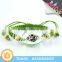 New Fashion Rainbow Cord Woven Insect Amber Bracelet from Yiwu Manufacturer