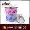 2016 NOBO new design stainless steel pot with glass lid