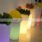 waterproof glowing flower pot bulk led flower pot decoration
