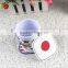 small order the national flag design soft pvc coaster