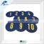 1-10 number round mark mat PVC outdoor game toys