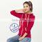 Custom blank plain zip gym hoodie for women