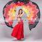 2016 New Arrivals Colorful Cheap belly dance silk veil 100% real belly dancing silk isis wings 250*114 cm