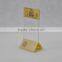 ISO9001 Chinese Factory Made SGS Test A4 Salt and Pepper Menu Holder