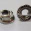 fasteners hex flange Nuts and bolt DIN EN ISO 4034/DIN 6923