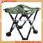 Promotional Army Green Outdoor Portable Metal Camp Chair for Fishing