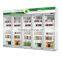 commercial upright beverage display cooler for supermarket