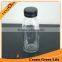 Wholesale 300ml Square Glass Juice Bottles