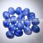 103.85 Ct 11x9 mm Blue Star Sapphire 6 Rays Lab Created Stone
