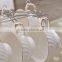 Bone China Tea Cup and Saucer Coffee Cup Set with Saucer and Spoon 20 pc