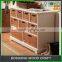 3 Layers With Many Basket Drawers Wood Cabinet Design
