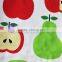 promotional high quality apple printed kitchen apron