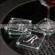 Square glass coaster clear beer glass coaster