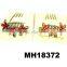 wholesale antique crystal flower metal spike hair combs