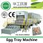 waste paper egg tray manufacturing machine 4 faces rotary egg tray molding machine