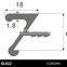Extruded aluminium profiles kitchen profile handle profile GL022