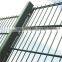 galvanized and power coated 868/656 twin wire mesh fencing and gates