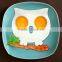 Funny clown owl shape Silicone Fried Egg Mold Ring Art Breakfast /silicone egg poacher
