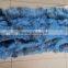 100% Real Dye Rabbit Plate / Blue Rabbit Fur Skin Plate For Clothes