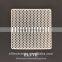 81.8*81.8*12.7 Round hole ceramic filter for grey ductile iron casting , porous filter