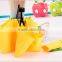 Advertising Giving Cheap Fancy High Quality Yellow 3 Folding Umbrella