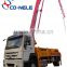 25m truck mounted concrete mixer pump for sale in China