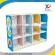 Kid Wooden Toys Storage Shelf Cabinets For Children Office Use