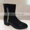Half boots morden shoes with rivert colorful style for women