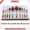 2016 New Arrival Tooth Brush Style 10PCS Makeup brush set/Oval BB Cream Foundation Brushes                        
                                                                Most Popular
                                                    Supplier