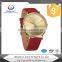unisex stainless steel slim stone quartz watch
