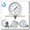 4 inch High quality all stainless steel bottom connection low pressure gauge mbar
