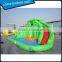 Green Inflatable Water Slide with Pool 7*4*3M Hot Sale