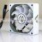 Alseye CA0401 manufacturer 12v 80mm cpu cooling fan with Silicon skin