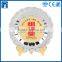 Customized metal gold silver award prize plate showpiece decoration