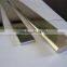 5mm 10mm 25mm thick alloy brass thin metal bending rods extrusion profile copper flat bar