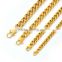 top quality factory price gold plating stainless steel chain bracelet jewelry casting