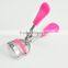 Good Quality Plastic Handle Pink Eyelash Curler With Comb