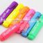 bright multi-color flat barrel highlighter pen