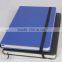 hardcover note book a5, pu leather note book