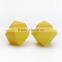 Bangxing silicone teething beads hexagon food grade silicone beads