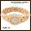 Cheap All Wood Wooden Wrist Watch for Man And Women